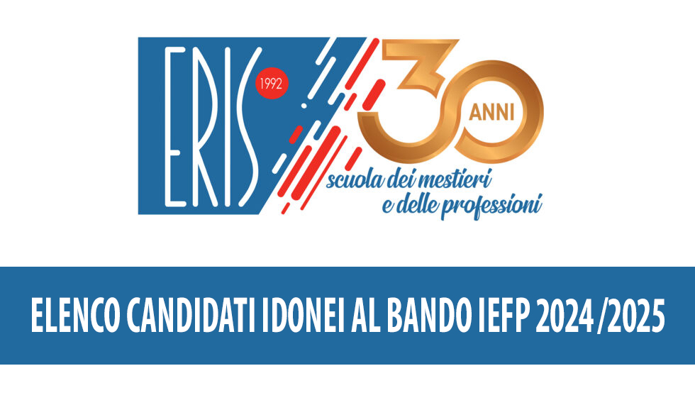 Elenco candidati idonei al bando IeFP 2024 /2025